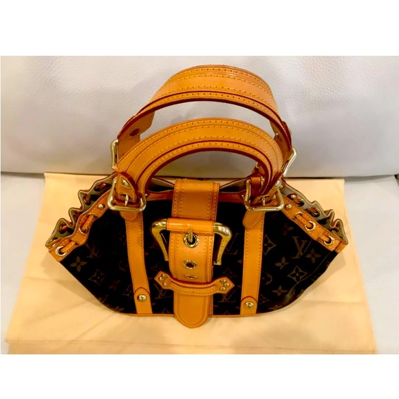 Authentic Louis Vuitton Theda GM bag excellent condition - Picture 2 of 7